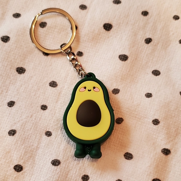 None Other - Adorable Avacado Keychain